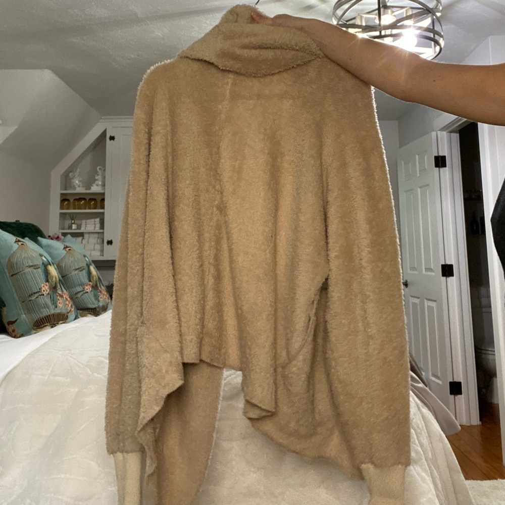 TAN SHERPA JACKET - Picture 5 of 5